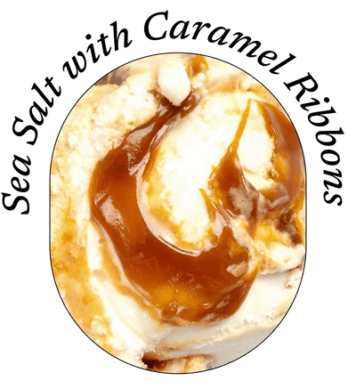 Sea Salt with Caramel Ribbons ice cream