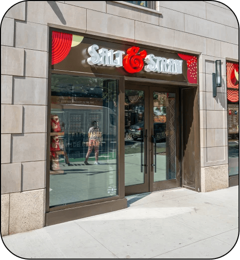 Salt & Straw modern urban storefront